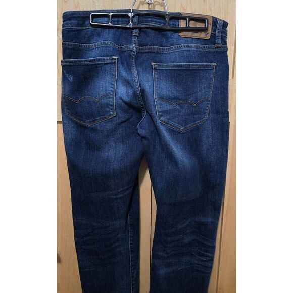 American Eagle Active Flex Slim Jeans Dark Wash Medium 32 x 34 - Picture 8 of 16